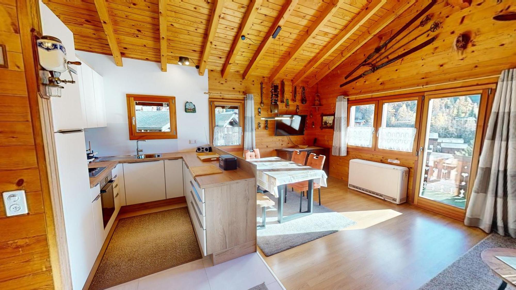 Arnika Appartement Blatten bei Naters Kamer foto